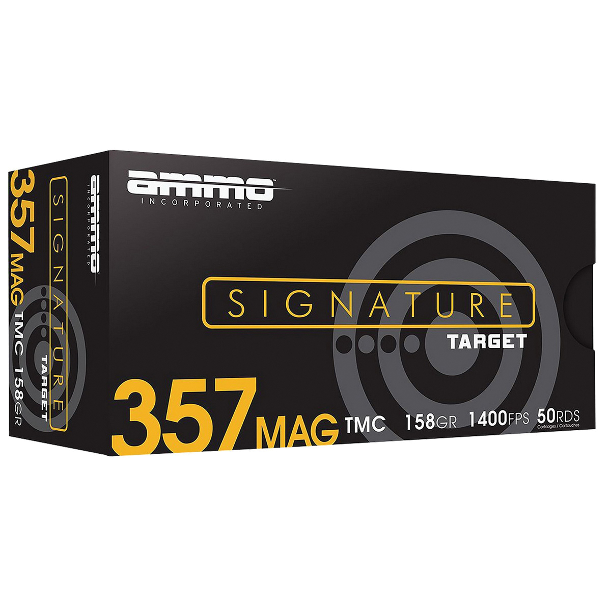 Ammo Inc Signature .357 Magnum 158 gr TMC 50rds - 357158TMC-A50 - Ammo Inc