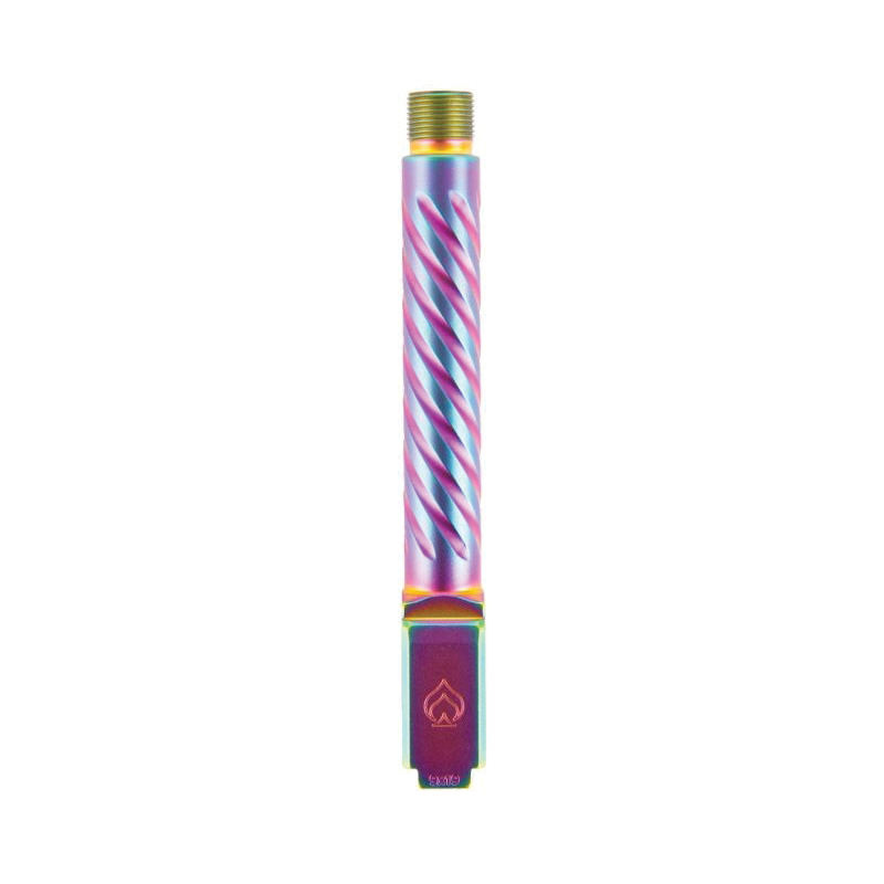 Ballistic Advantage Premium Barrel 9mm 5" Fits Glock Gen 5 G17 , Iridescent Rainbow - Distinctive Iridescent Barrel - BAPSG175T3W - Ballistic Advantage