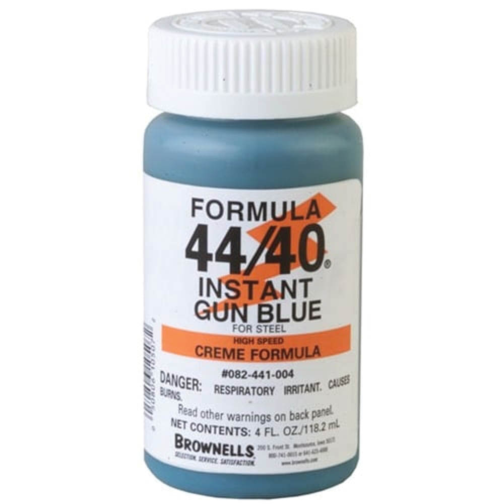 Brownells Formula 44/40 Instant Creme Cold Gun Bluing, 4 oz - Brownells