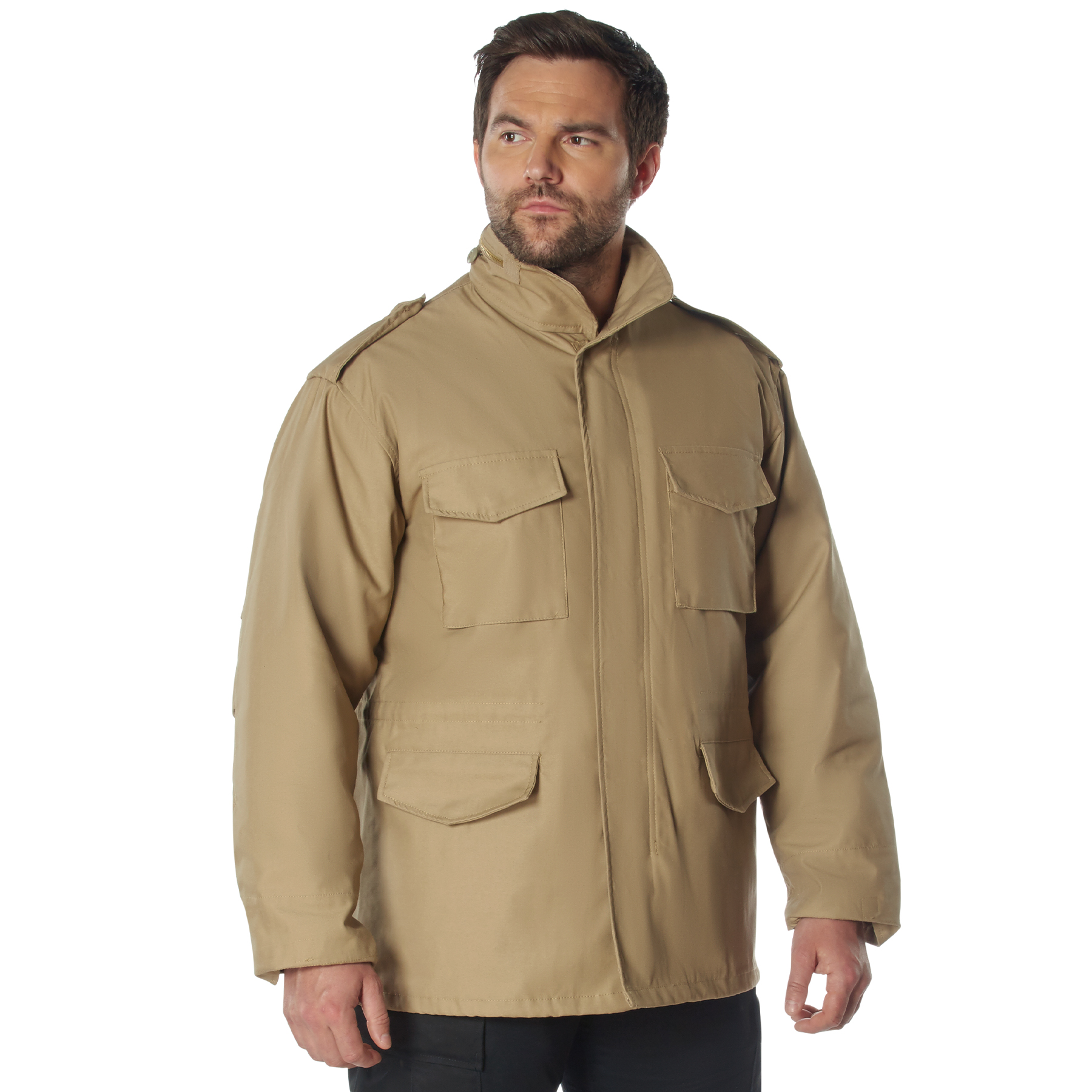 Rothco Rothco M-65 Field Jacket - Khaki, Medium