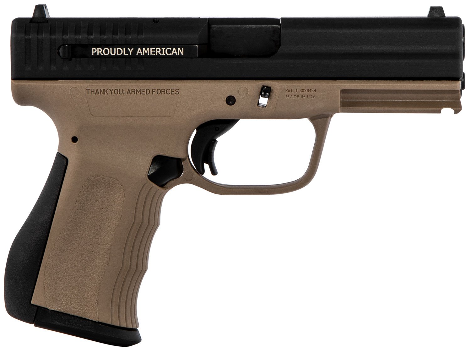 FMK Firearms Gen II 9mm Pistol, FDE - 9C1G2 FDE