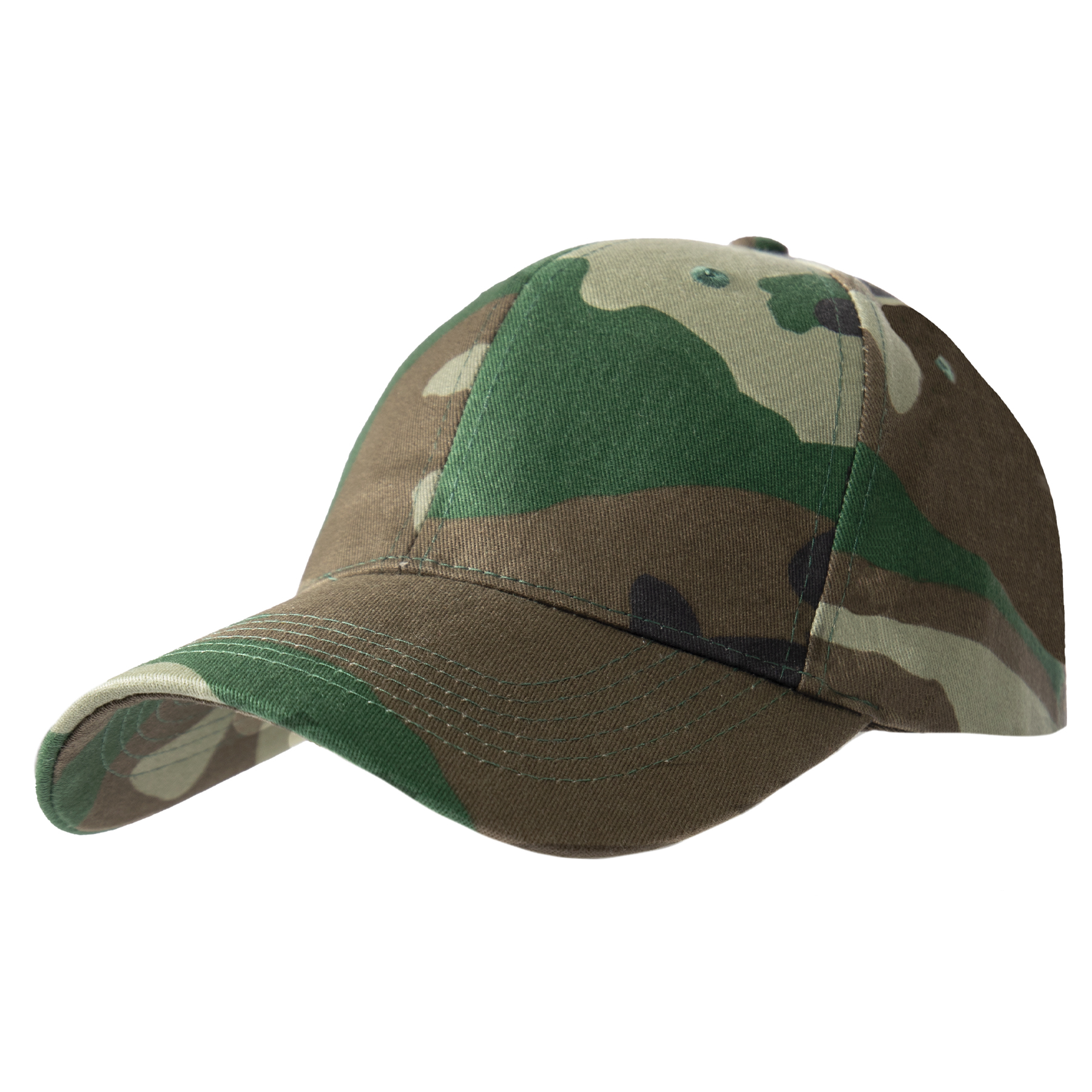 Rothco Rothco Supreme Camo Low Profile Cap - Woodland Camo