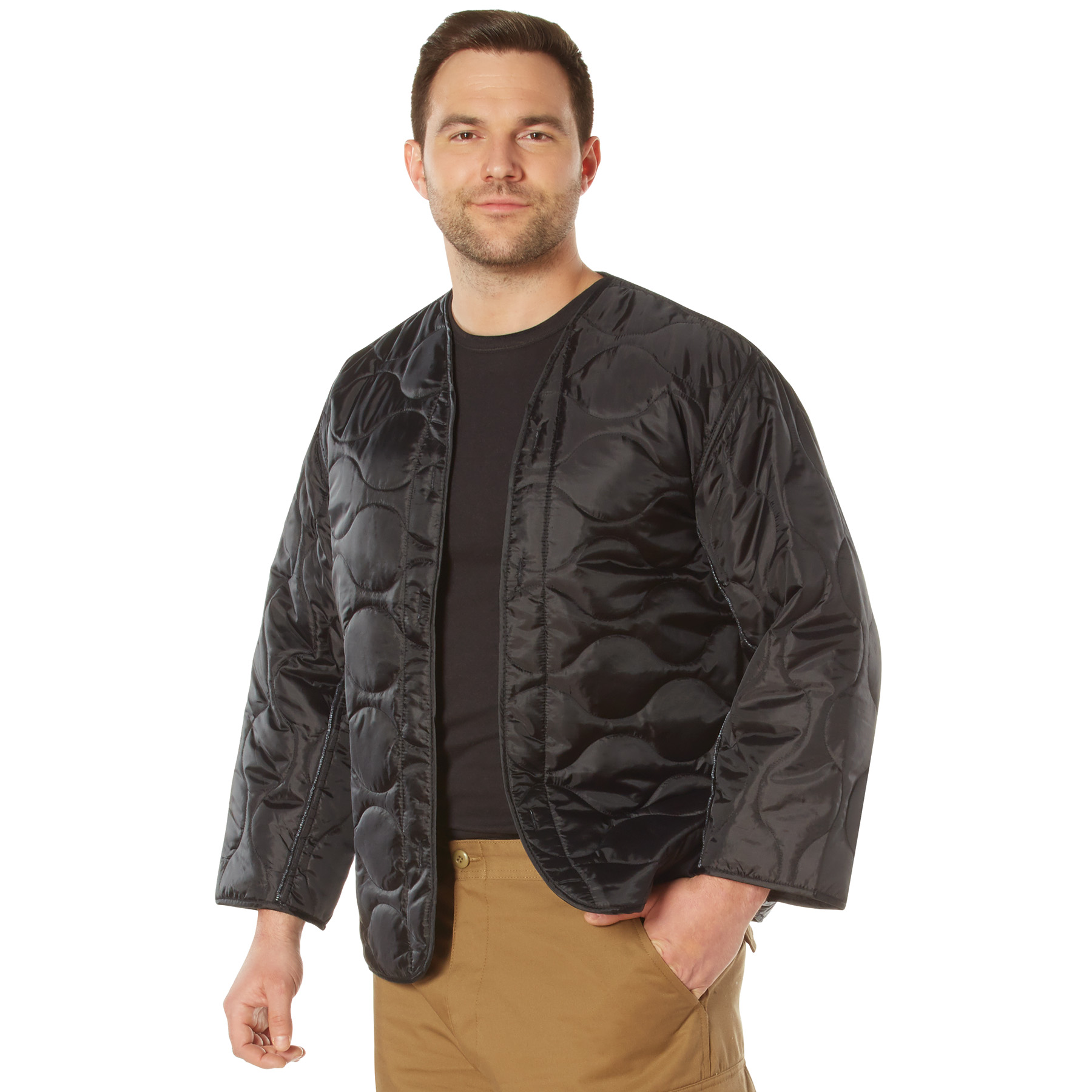 Rothco Rothco M-65 Field Jacket Liner - Black, Medium