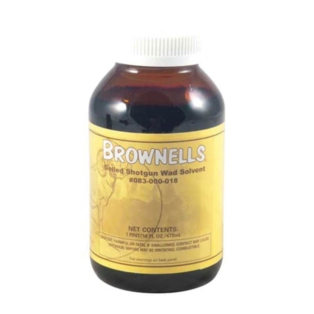 Brownells Gelled Wad Solvent, 16 fl oz Yellow