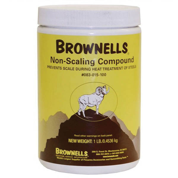 Brownells Heat Treated Non-Scaling Compound, 1 lb Can - Brownells