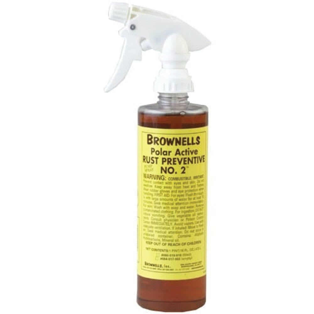 Brownells #2 Rust Preventive, 16 oz Pint Spray Bottle - Brownells