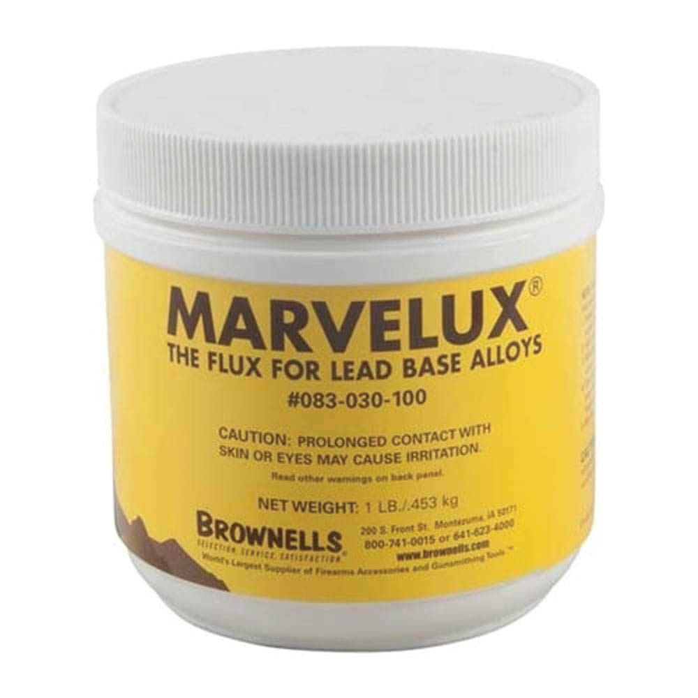Brownells Marvelux Bullet Casting Flux 16 oz