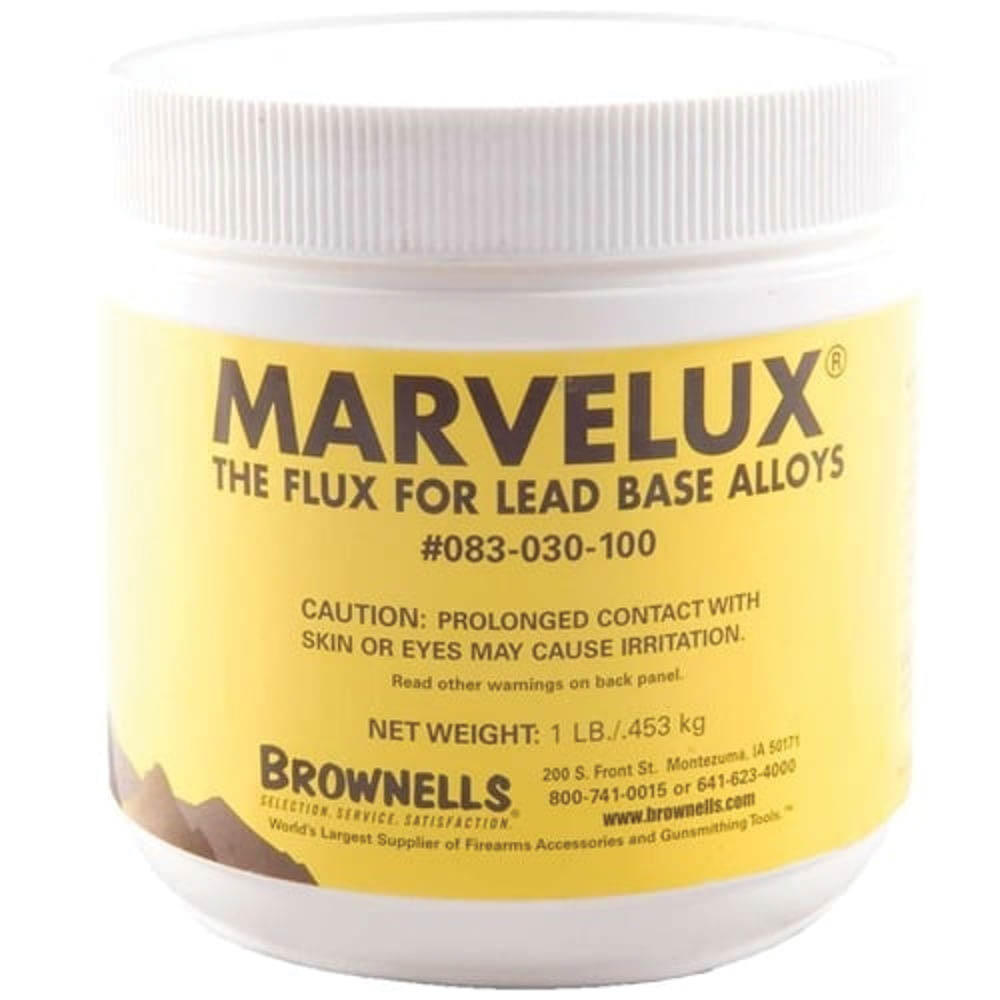 Brownells Marvelux Bullet Casting Flux 16 oz, Pack of 12 - Brownells