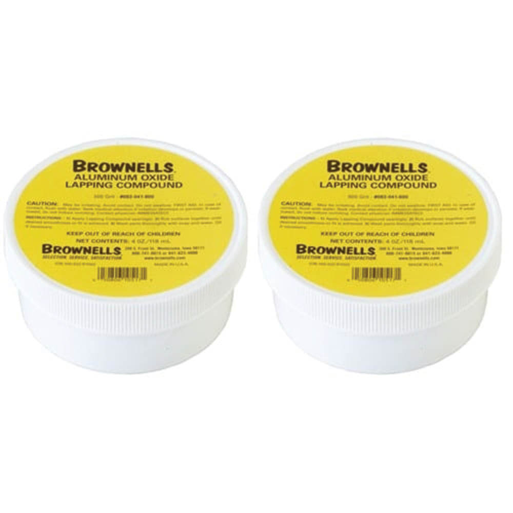 Brownells 600/800 Grit Twin Pack Lapping Compound