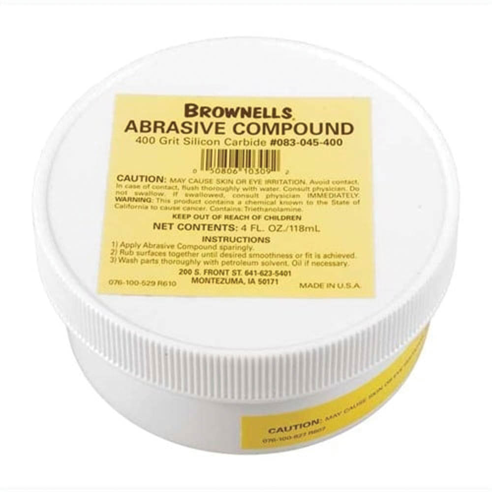 Brownells 400 Grit Abrasive Compound, 4 fl oz