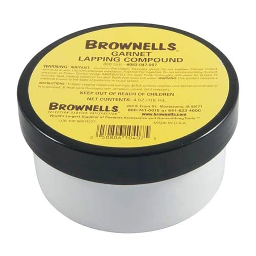Brownells GK-5 800 Grit Garnet Lapping Compound