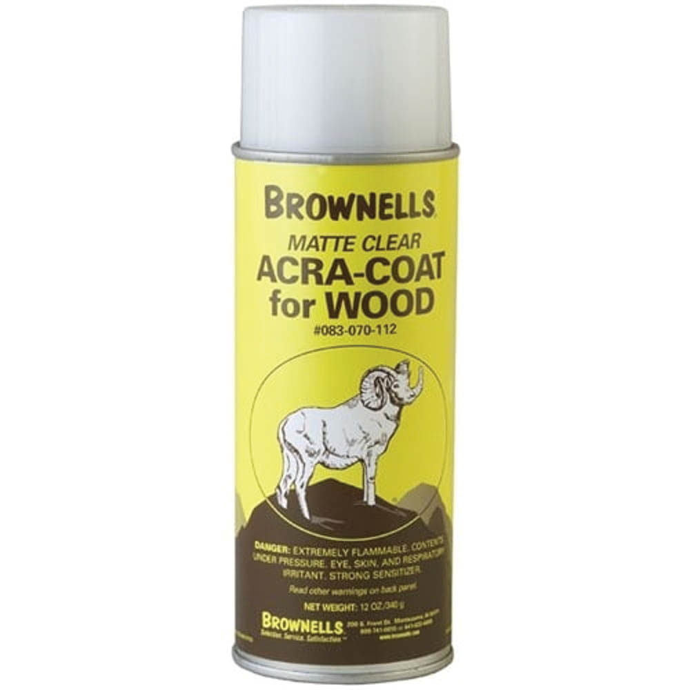 Brownells Acra-Coat, 12 oz Aerosol Clear