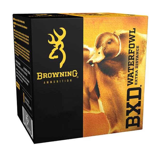 Browning 12GA 3" 1-1/4 oz. BB 1450 FPS BXD Steel Shotshell Ammunition, 25 Round Box - B193411230 - Browning