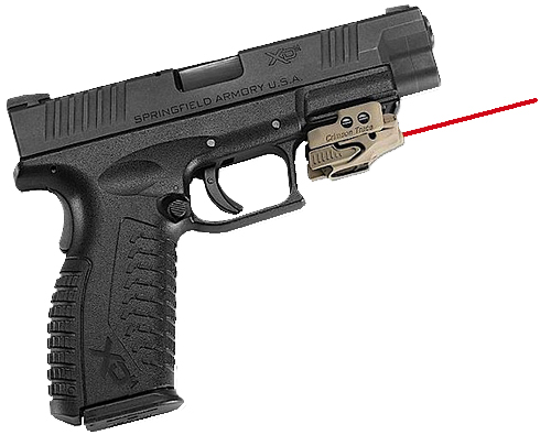 Crimson Trace Rail Master Red Universal Laser Sight - CMR-201CTAN