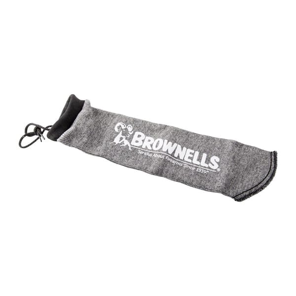 Brownells 14" Gun Storage Sock, Gray - Brownells