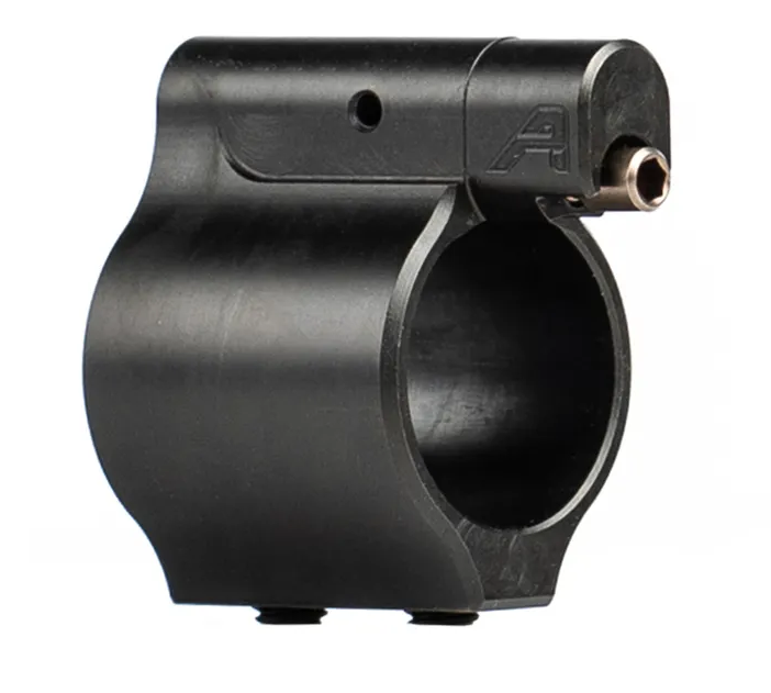 Aero Precision .750 Adjustable Low Profile Gas Block, Aero Logo - APRH101676C - Aero Precision