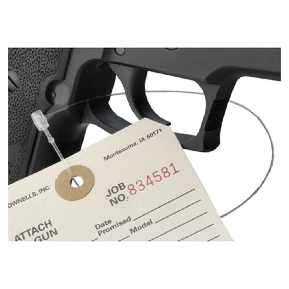 Brownells 9" Permanent Gun Tag Tie, Pack of 500