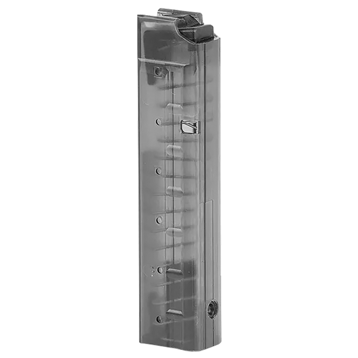 B&T USA 25rds 9mm Magazine - Translucent Gray/Clear Extended Tactical - 30298N - B&T