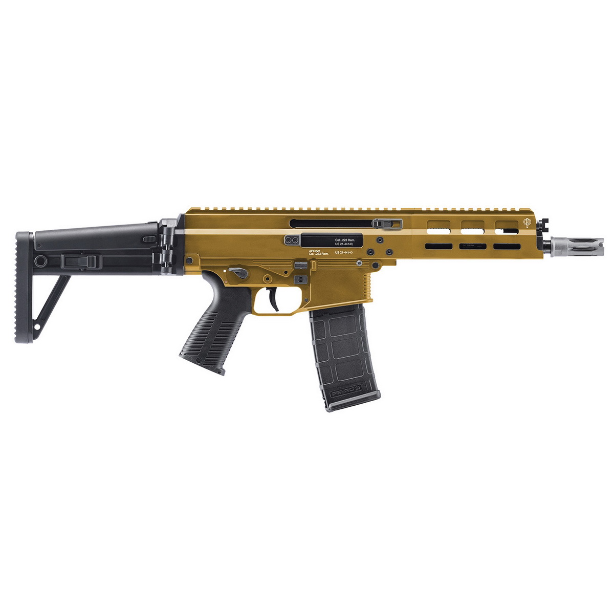 B&T USA APC Pro 5.56x45mm 10.50" AR Pistol, RAAL 8000 - BT-361657-RAL - B&T