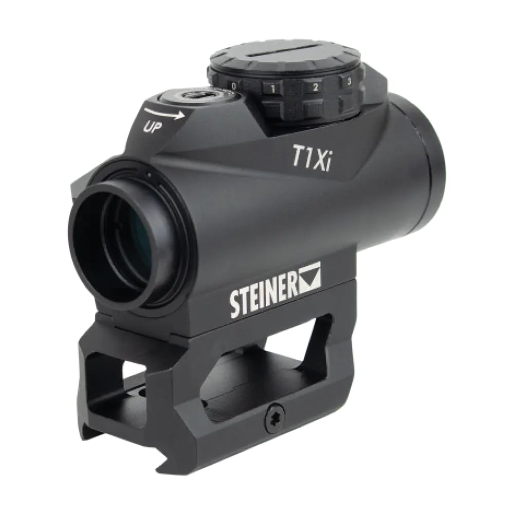 Steiner T1XI Red-Dot Sight 1x24mm - Ultra-Clear 2 MOA Dot Reflex Sight for Tactical Precision - 8800 - Steiner