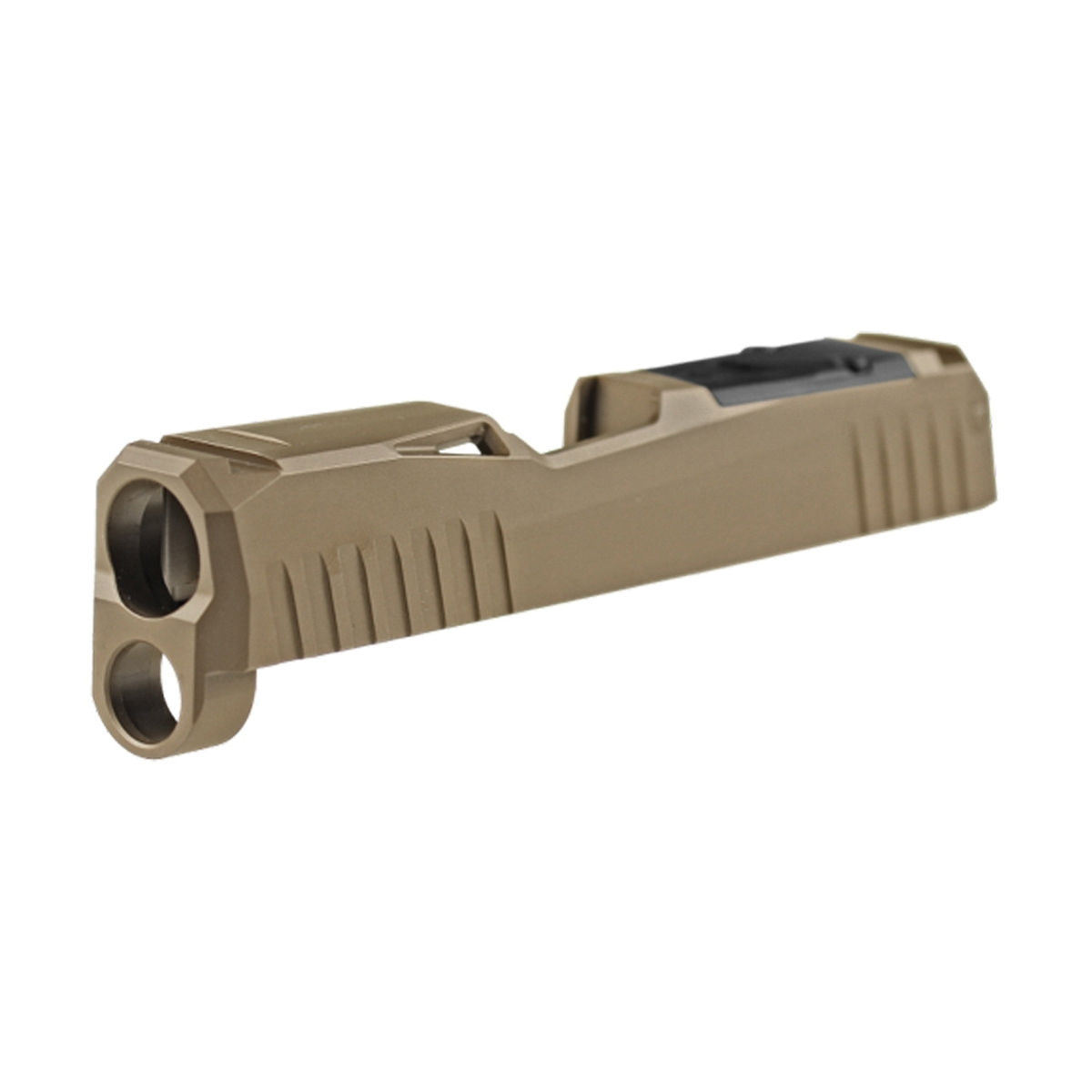 Lone Wolf Arms Dawn 365 Optic Cut Stripped Slide Fits Sig Sauer P365 - Tactical Slide with FDE - LWD-DAWN365-OC-FDE - Lone Wolf