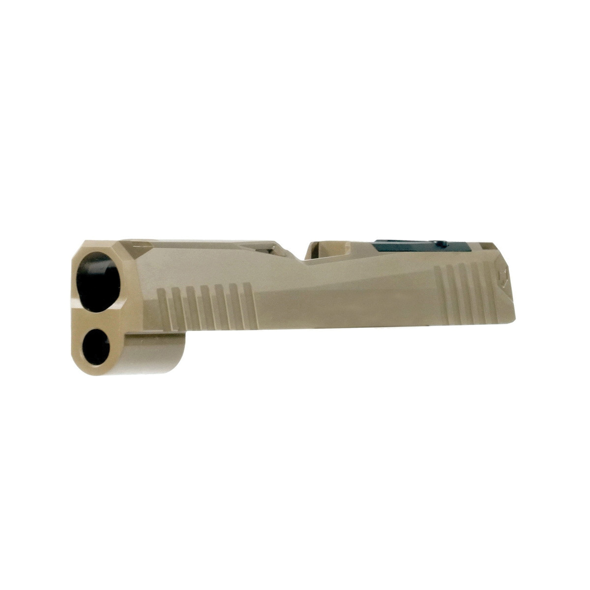 Lone Wolf Arms Dawn 365XL Optic Cut Stripped Slide Fits Sig Sauer P365XL - Tactical Slide with FDE - LWD-DAWN365XL-OC-FDE - Lone Wolf