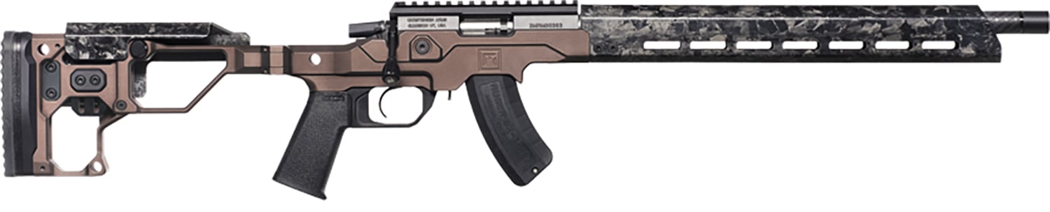 Christensen Arms Modern Precision Rifle .17 HMR Bolt Action Rifle, Desert Brown - 801-12025-01 - Christensen Arms
