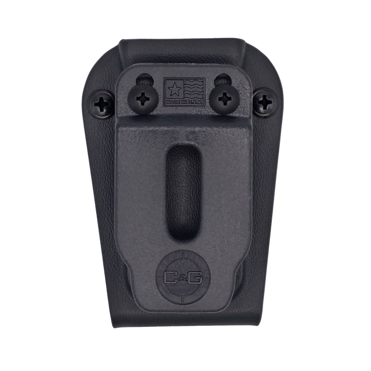C&G Holsters IWB/OWB Single Stack Magazine Holder for Colt 1911 - Black Concealable - 4006100 - C&G Holster