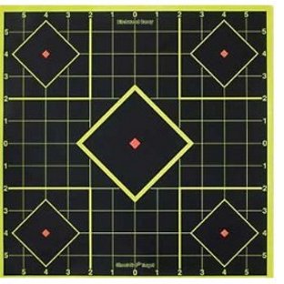 SHOOT*N*C Sight-In Targets 8'' - 6 Targets 34105