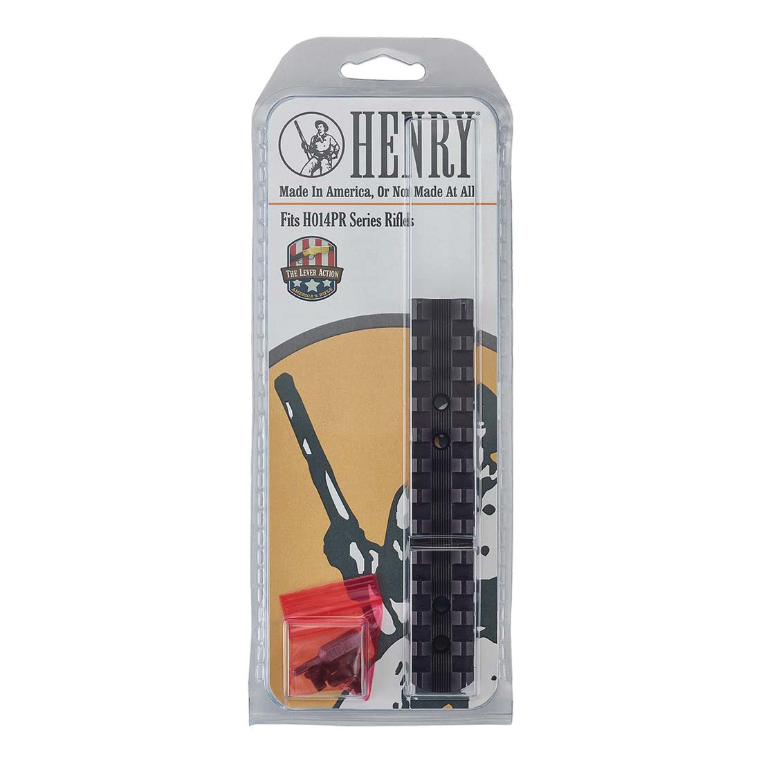 Henry Picatinny Rail 0.40" - Secure and Durable Scope Mount Base - HEGW14PR - Henry