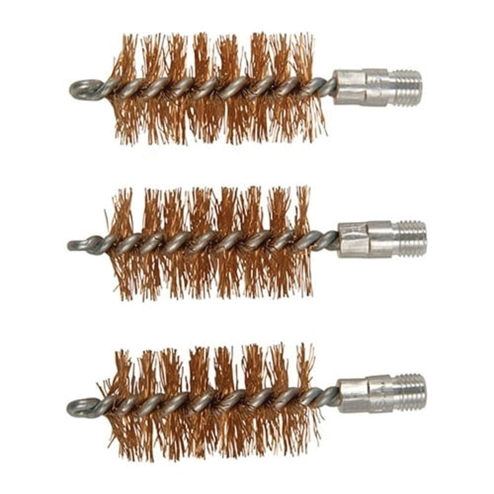 Brownells 10 Gauge 5/16-27 Male Double-Tuff Bronze Bore Brush, Pack of 3