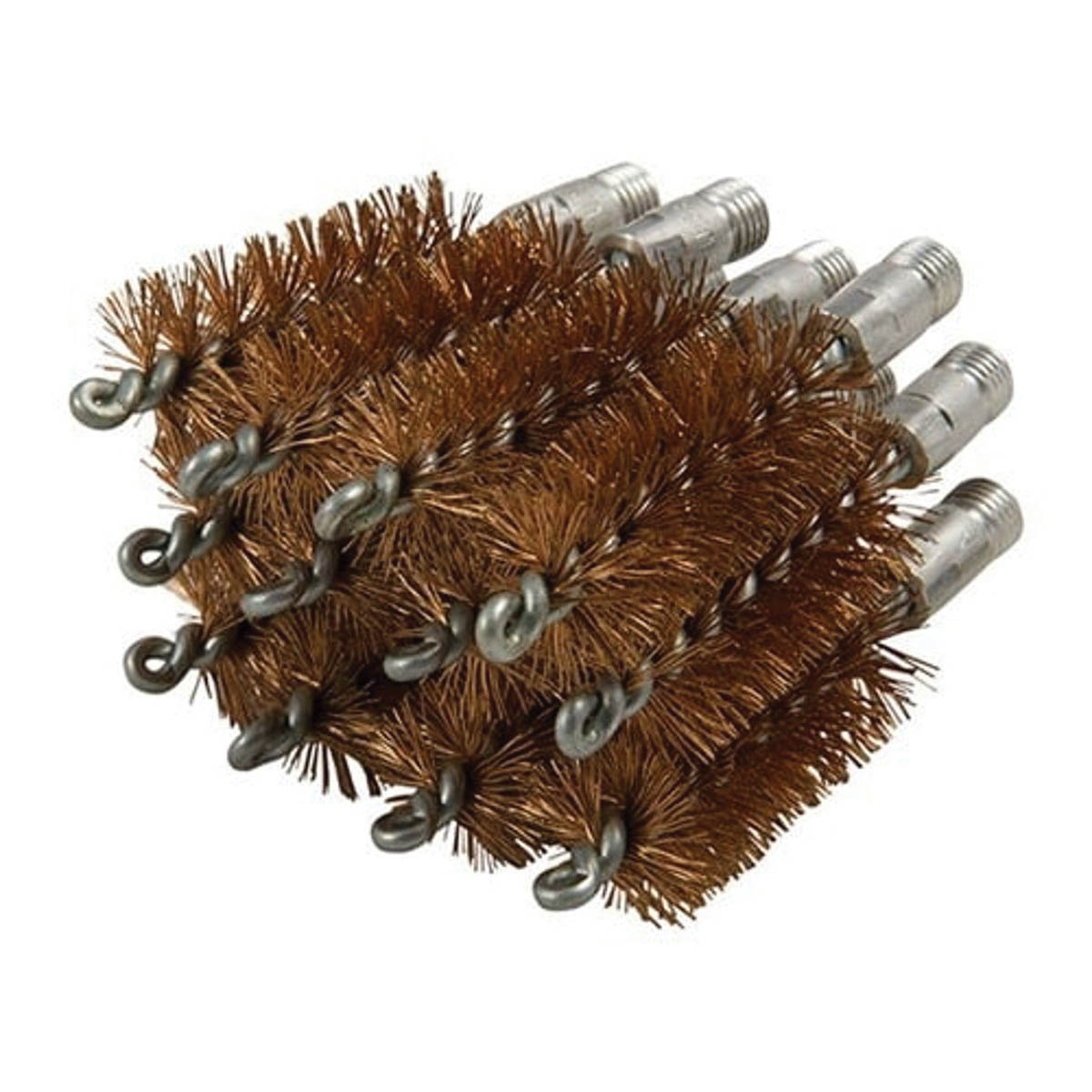 Brownells 16 Gauge 5/16-27 Male Double-Tuff Bronze Bore Brush, Pack of 12