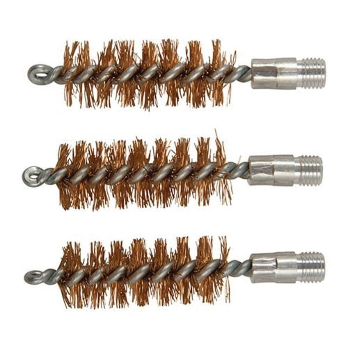 Brownells 28 Gauge 5/16-27 Male Double-Tuff Bronze Bore Brush, Pack of 3