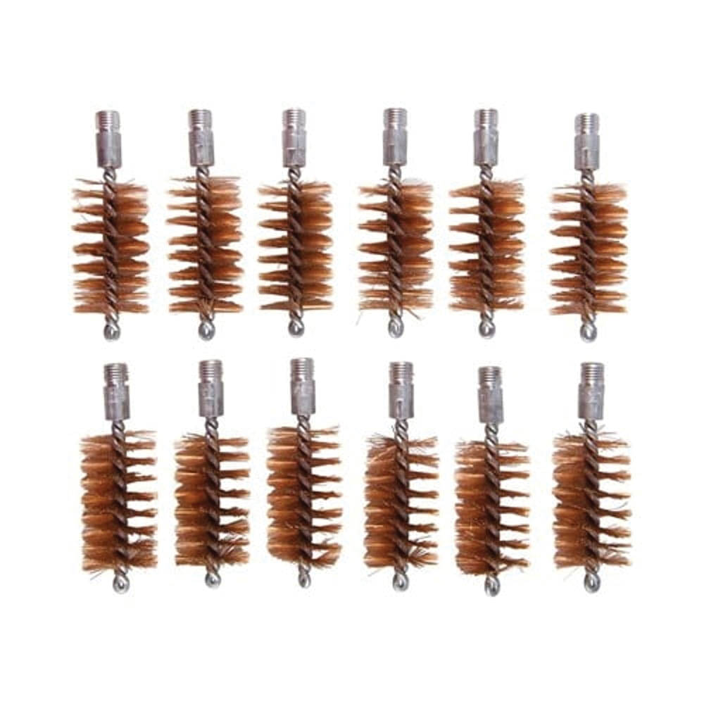 Brownells 12 Gauge 5/16-27 Male 3" Magazine Tube Brush, Pack of 12