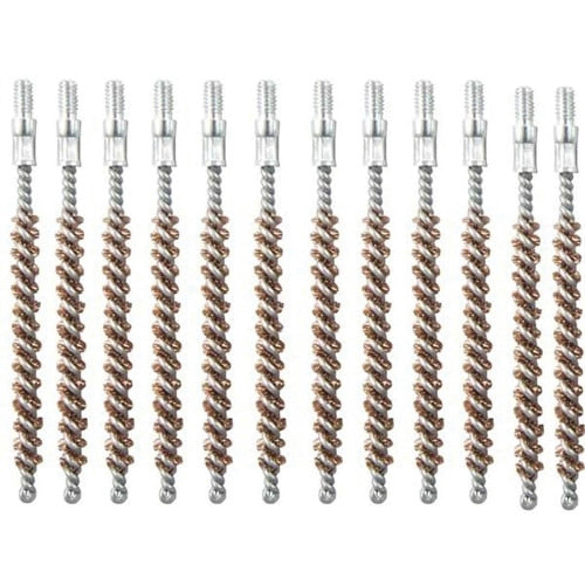 Brownells .22 Cal #8-32 Male Double-Tuff Centerfire Bore Brush, Pack of 12