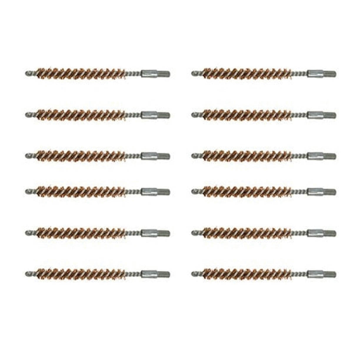 Brownells 6mm #8-32 Male Double-Tuff Bore Brush, Pack of 12