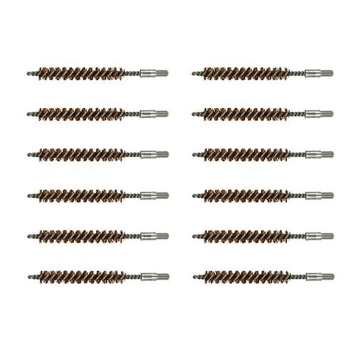 Brownells .270 Cal #8-32 Male Double-Tuff Bore Brush, Pack of 12