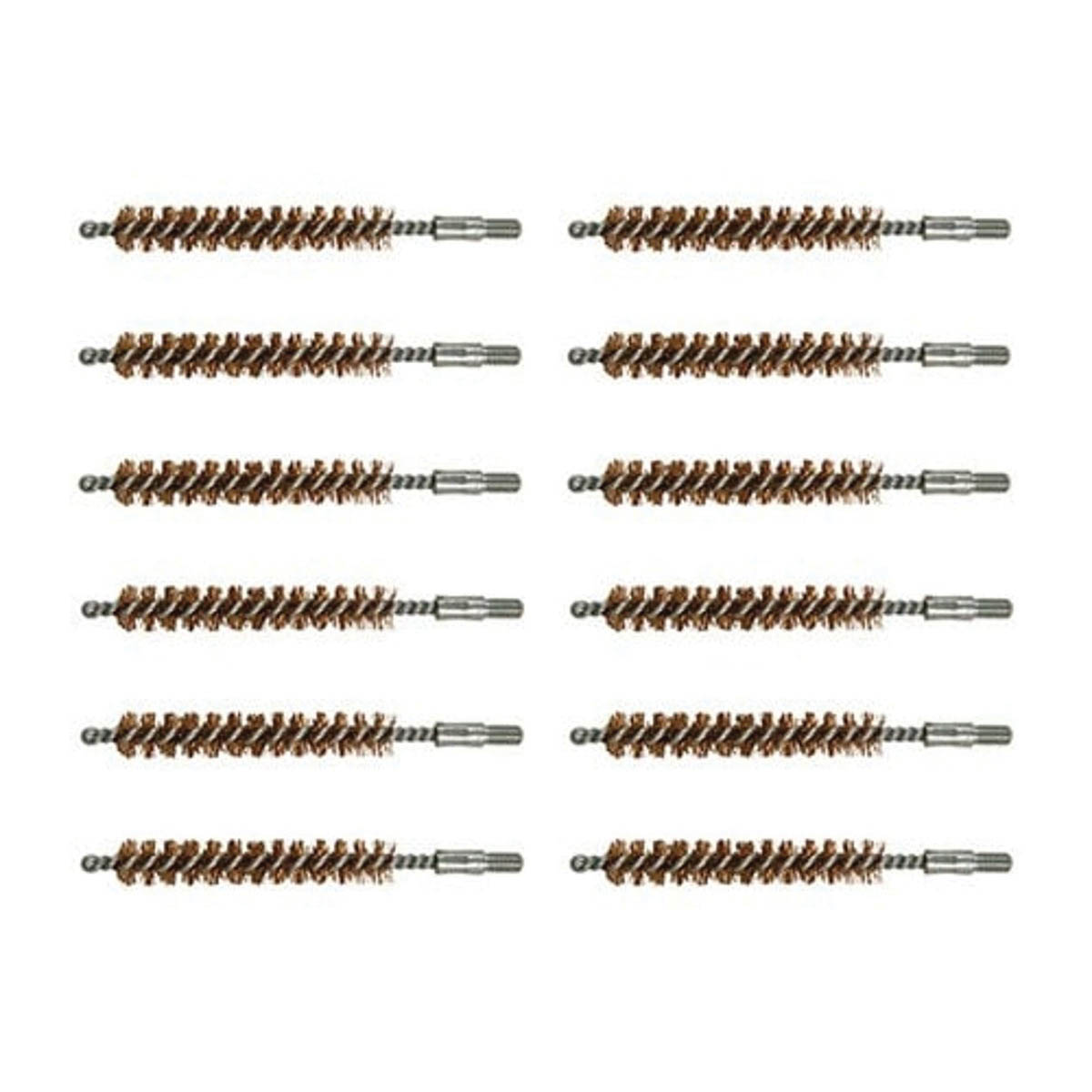 Brownells 8mm #8-32 Male Double-Tuff Bore Brush, Pack of 12