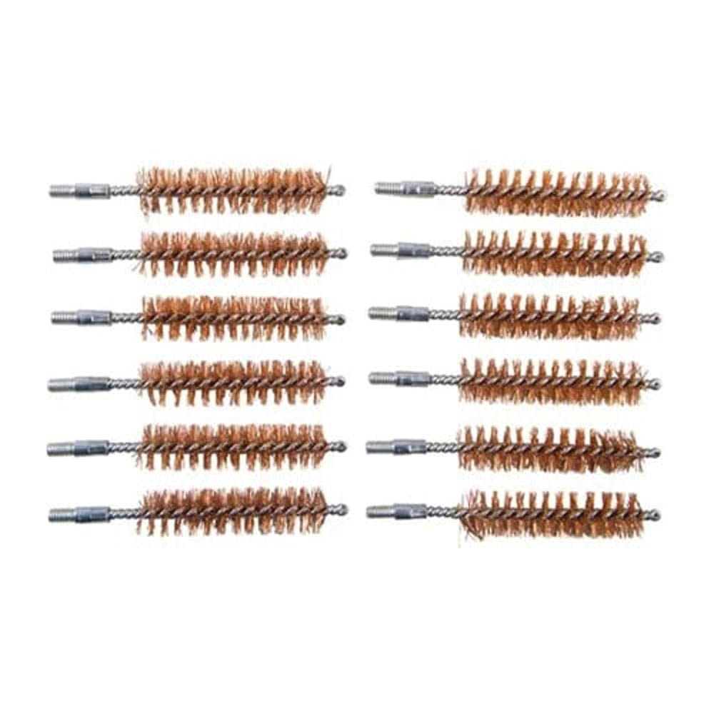 Brownells .50 Cal #8-32 Male Double-Tuff Bore Brush, Pack of 12