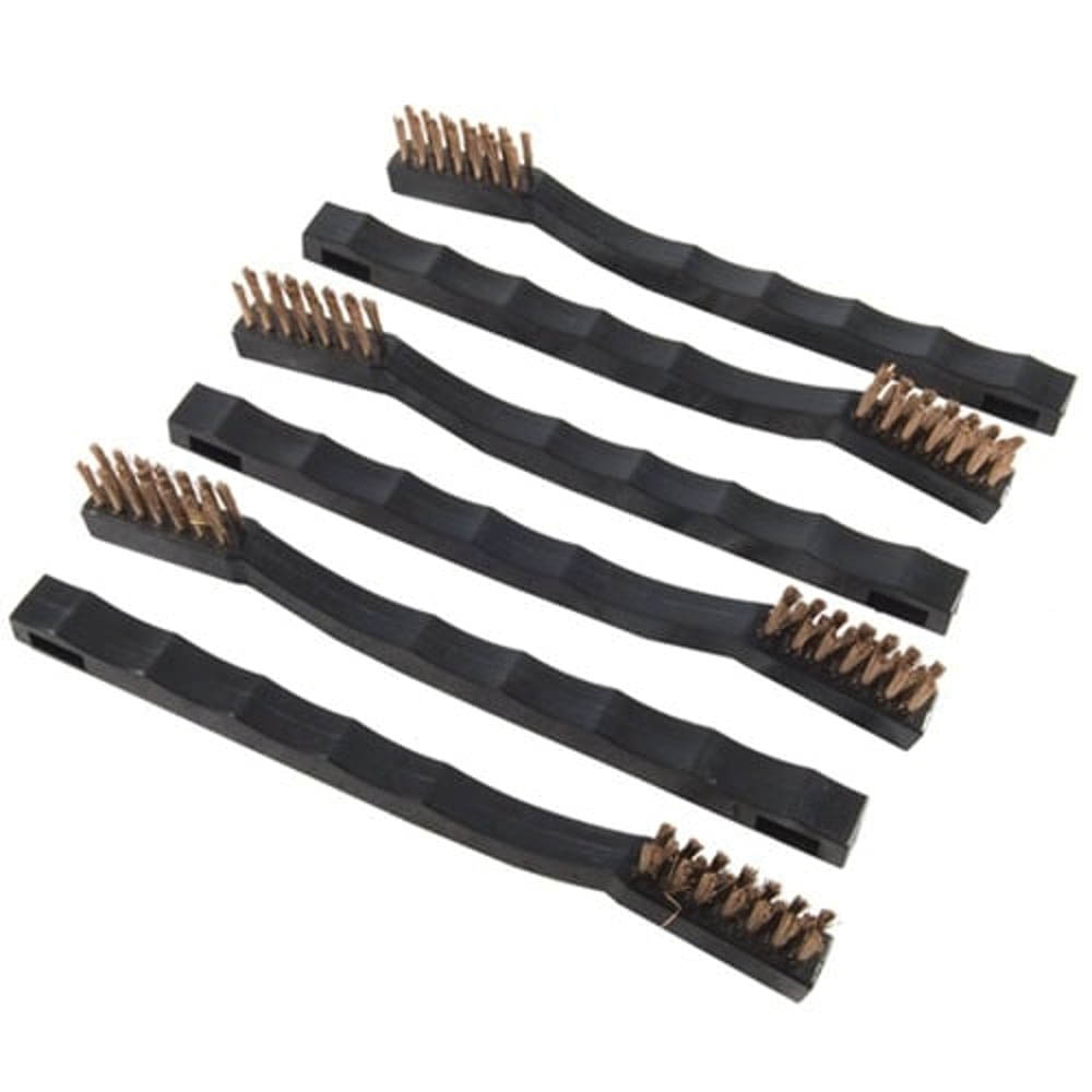 Brownells 7.13" Super Toothbrush, Pack of 6
