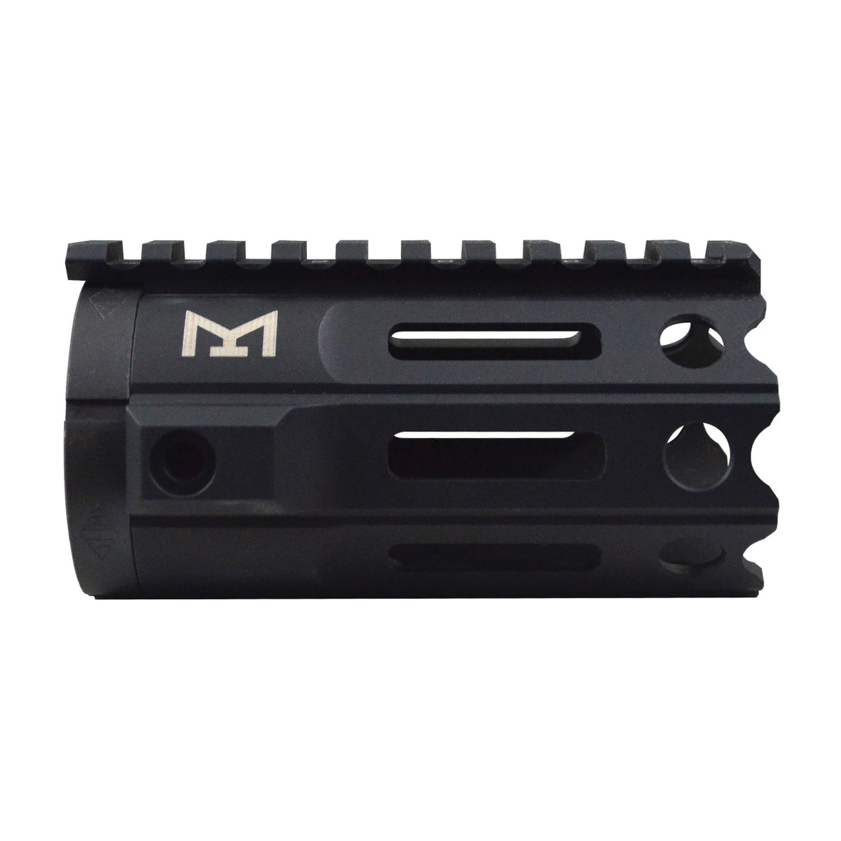 Yankee Hill Machine MR7 M-LOK Mini Handguard 4.25", Black - Lightweight Mini Handguard for Versatile Use - 5332 - Yhm