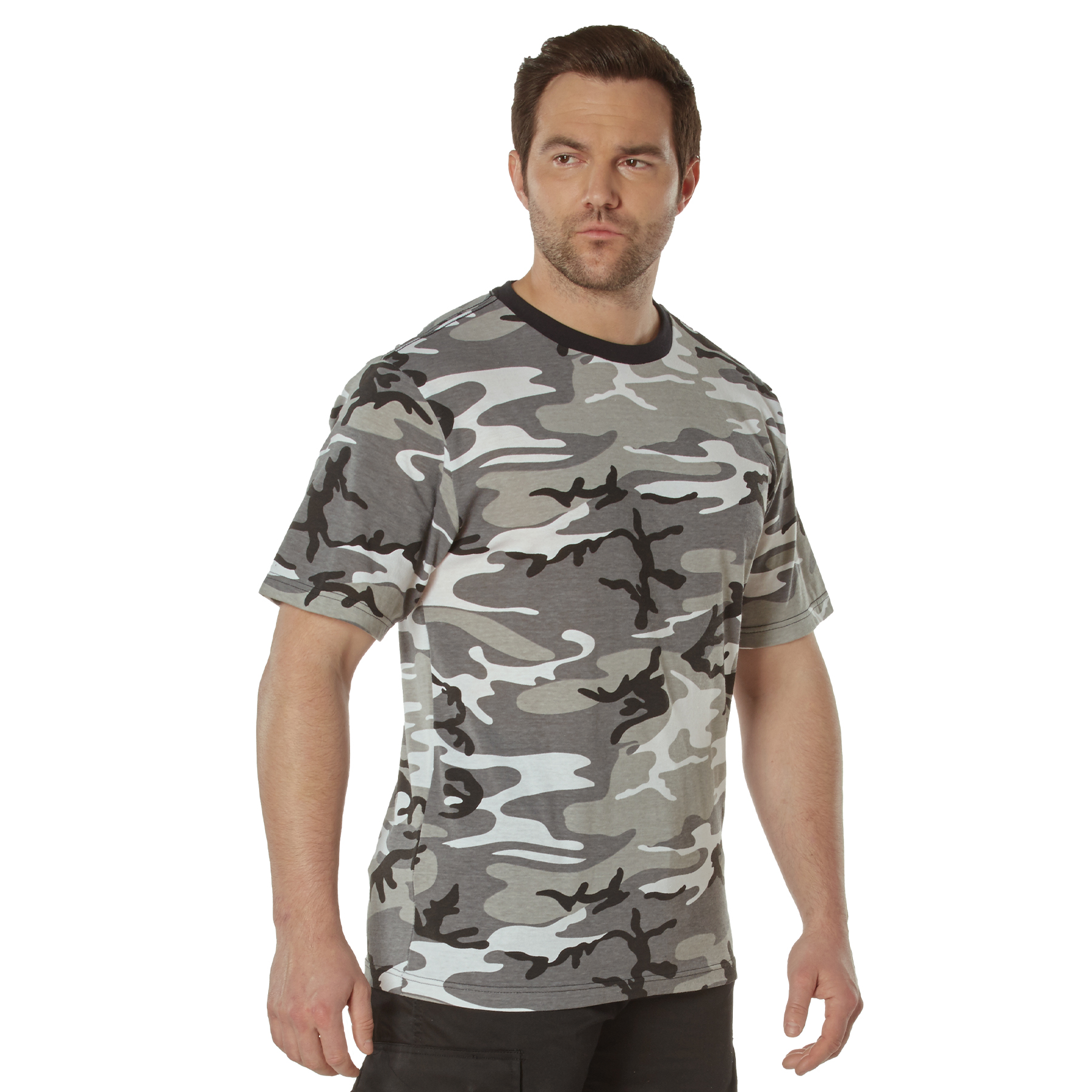 Rothco Rothco Full Comfort Fit T-Shirt - City Camo, Medium
