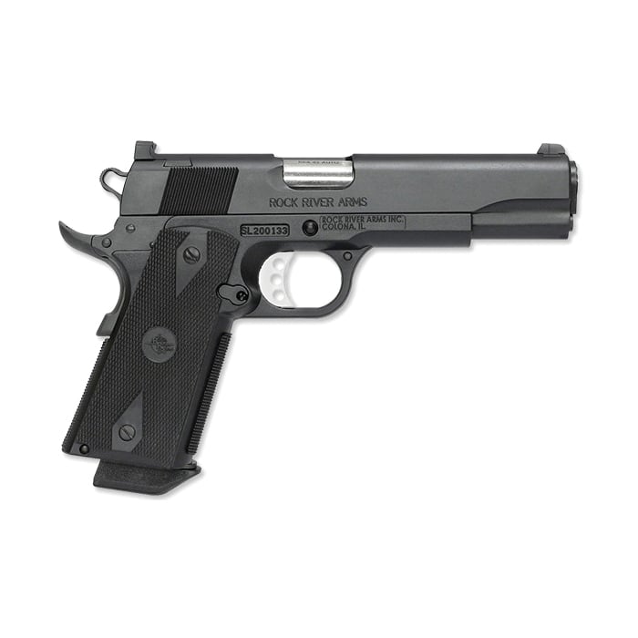 Rock River Arms Poly RRA 1911 .45 ACP 5" 7rds Pistol, Black - PS6000 - Rock River Arms