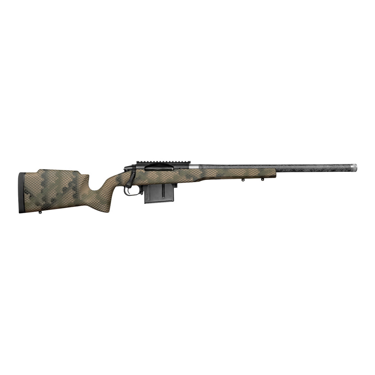 Proof Research Elevation MTR .222 Remington Bolt Action Rifle, Black Granite - 137956 - Proof Research