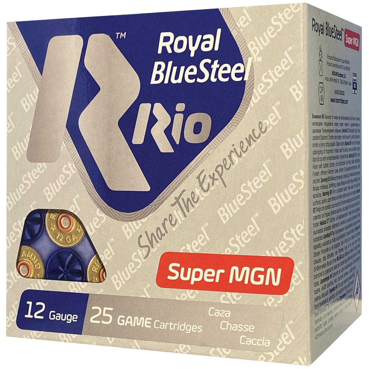 Rio Outdoors Corp Royal BlueSteel MGN 40 12 Gauge 3" #3 1-3/8 oz 25rds Shotshell - Heavy-Hitting for Waterfowl - RBSM403 - Rio