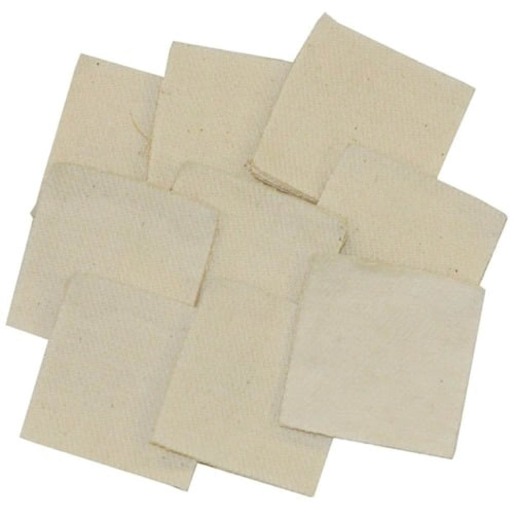 Brownells .338 Cal 1.75" x 1.75" Heavy-Duty Square Patch, Pack of 1000