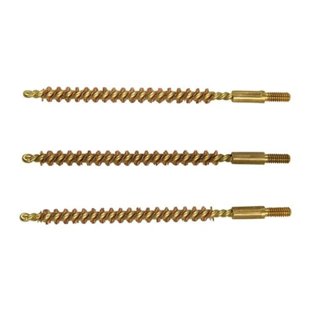 Brownells .17 Cal #5-40 Male Standard Line Bore Brush, Pack of 3