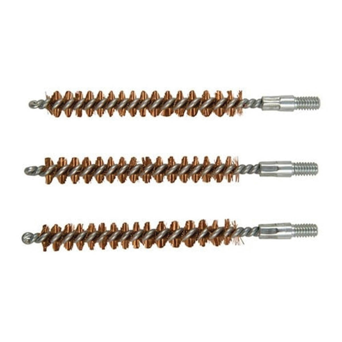 Brownells .270 Cal #8-32 Male Standard Line Bore Brush, Pack of 3