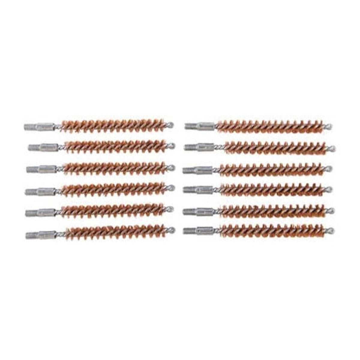 Brownells .270 Cal #8-32 Male Standard Line Bore Brush, Pack of 12
