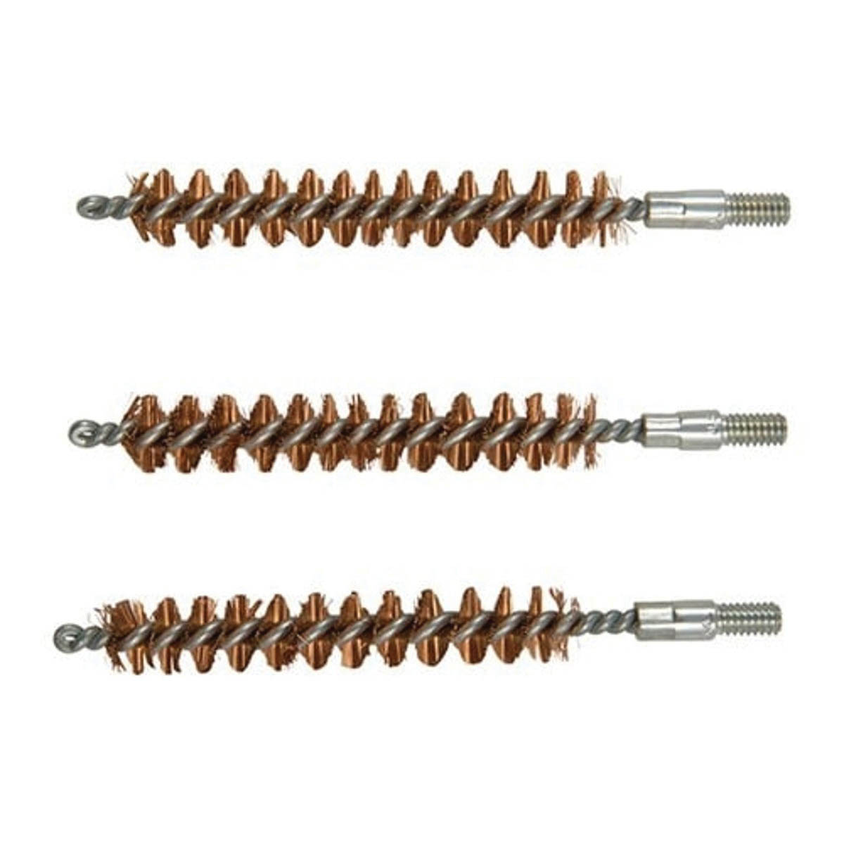 Brownells .338 Cal #8-32 Male Standard Line Bore Brush, Pack of 3